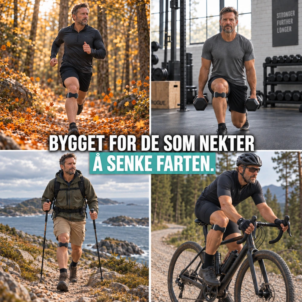 Målrettet støtte akkurat der kneet trenger det.